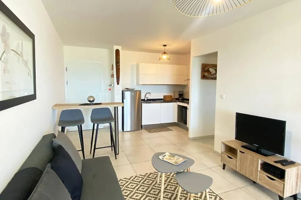 Apartman Le Marmoris, Anse Mitan, Superbe T2 Neuf, Sublime Vue Mer Les Trois-Îlets